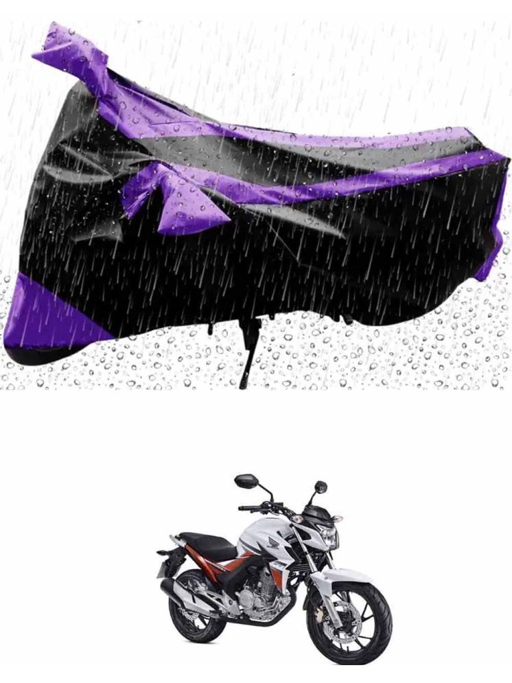     			JVG Bike Body Cover for Honda CB Twister ( Pack of 1 ) , Purple