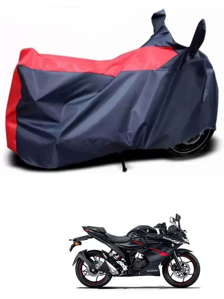     			JVG Bike Body Cover for Suzuki Gixxer SF ( Pack of 1 ) , Red