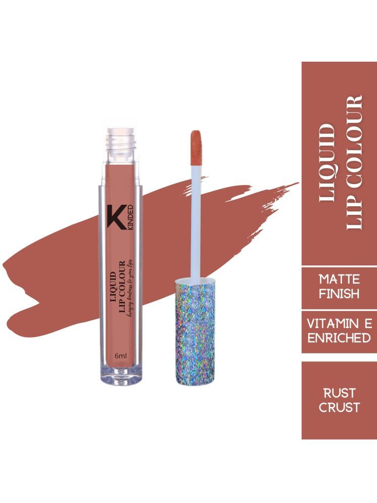     			KINDED Rust Matte Lipstick 6