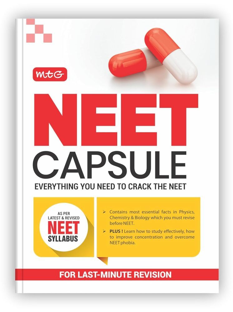     			MTG NEET Capsule For Last Minute Revision | As Per Latest & Revised NEET Syllabus | NEET Book For 2025 Exam