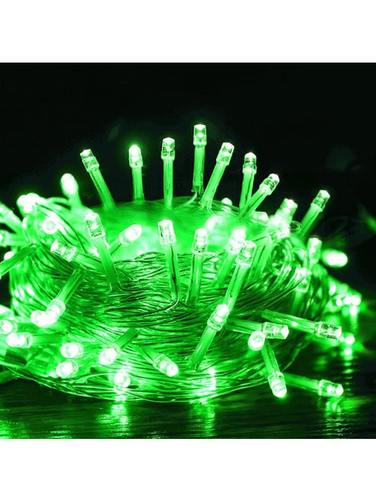     			SPARKWORLD Green 25M String Light ( Pack of 4 )