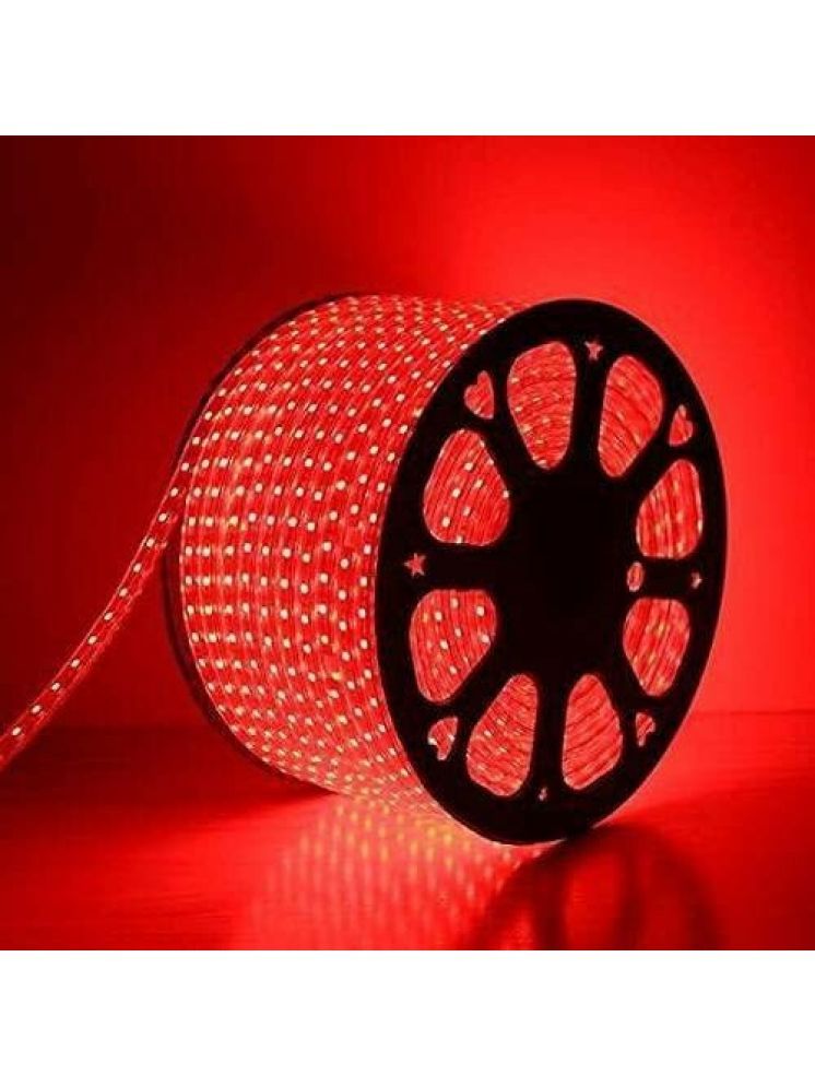     			SPARKWORLD Red 10 Mtr LED Strip ( Pack of 1 )