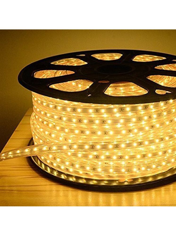     			SPARKWORLD Yellow 10 Mtr LED Strip ( Pack of 1 )