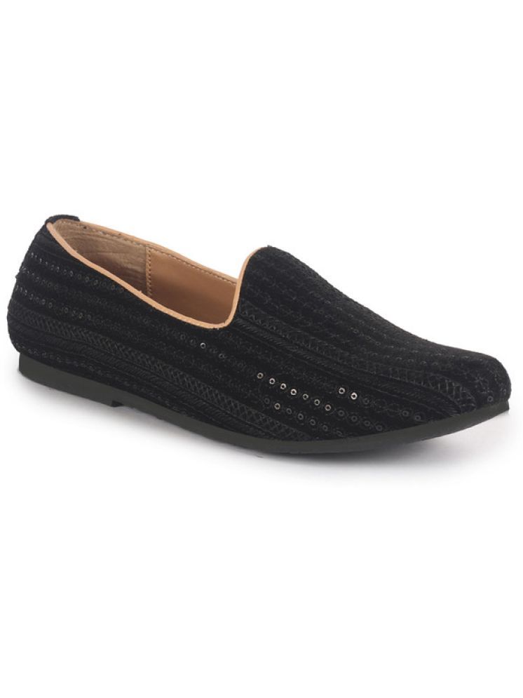     			Fausto Black Men's Mojaris