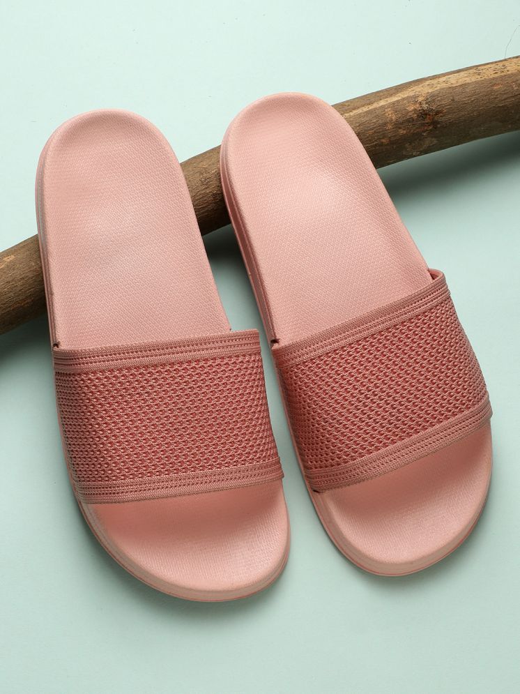     			KAPANI Pink Women's Slide Flip flop