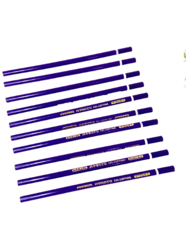     			Apsara Colour Copying Pencils Suitable for Medical Students Pack of 10, (Violet)