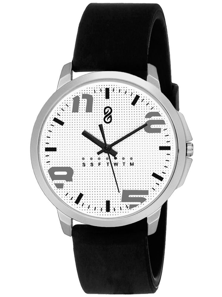     			DIGITRACK Black Silicon Analog Men's Watch