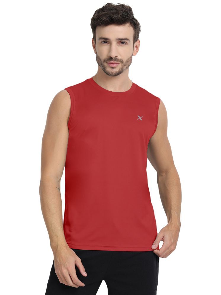     			FTX Pack of 1 Polyester Men's Vest ( Red )