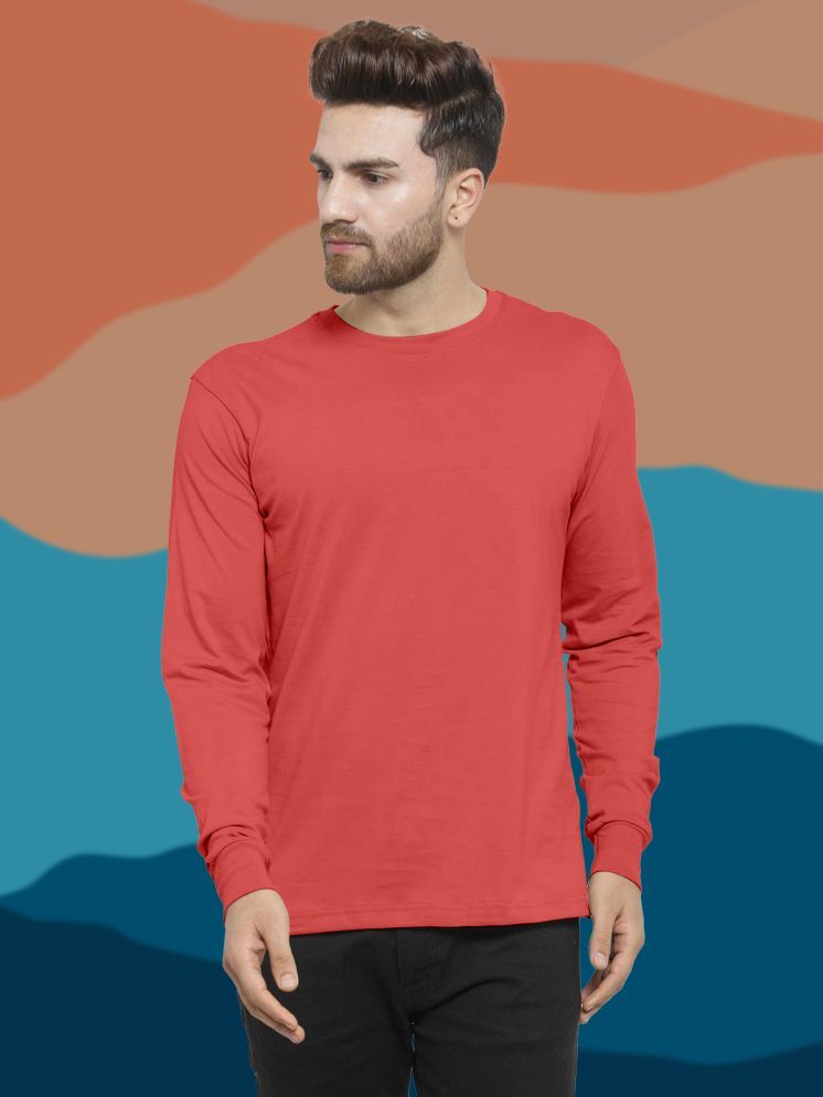     			KAJARU Polyester Round Neck Men's Sweatshirt - Red ( Pack of 1 )