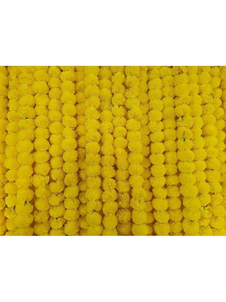     			Mapperz - Yellow Marigold Artificial Garland ( Pack of 4 )