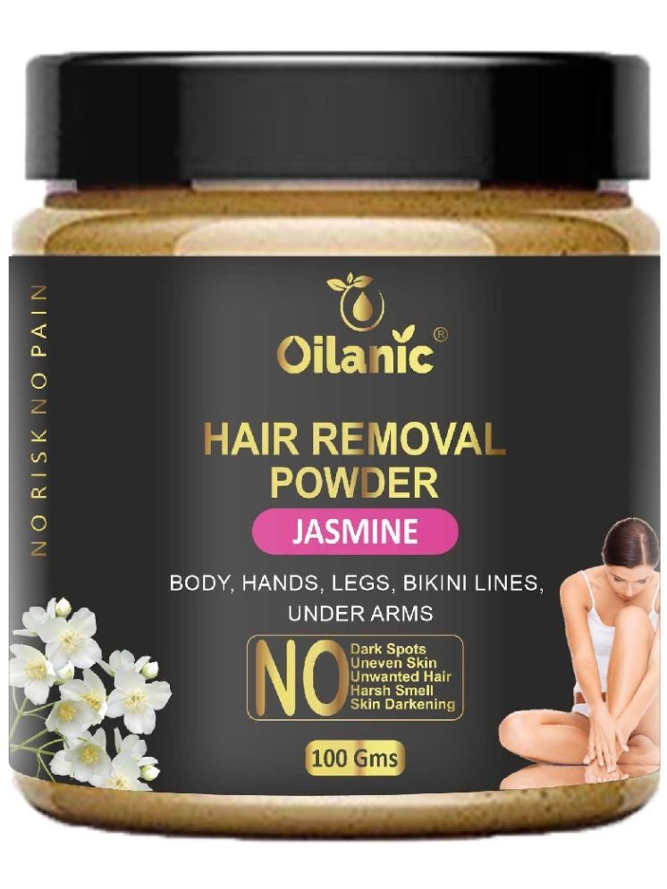     			Oilanic Natural Hair Removal Powder for Men & Women 100 ( Pack of 1 )