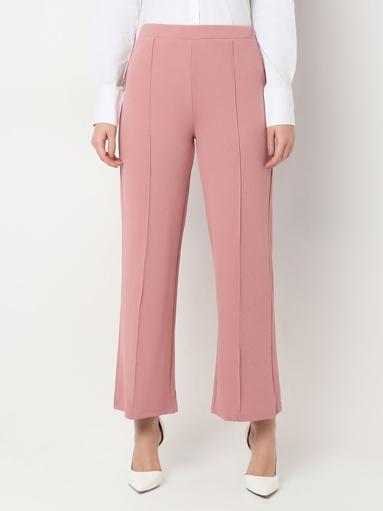     			Smarty Pants Rose Gold Polyester Regular Women's Formal Pants ( Pack of 1 )