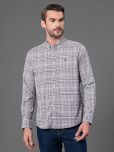 Red Tape Cotton Blend Regular Fit Checks Full Sleeves Men's Casual Shirt - Navy ( Pack of 1 )