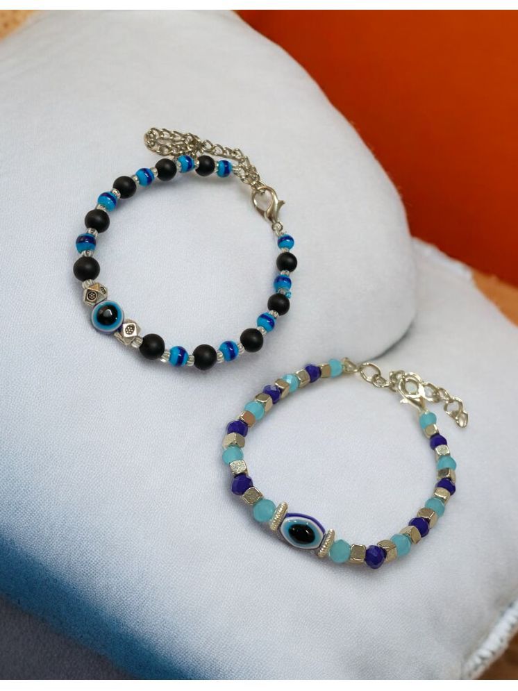     			AARTISAI Blue Bracelet ( Pack of 2 )