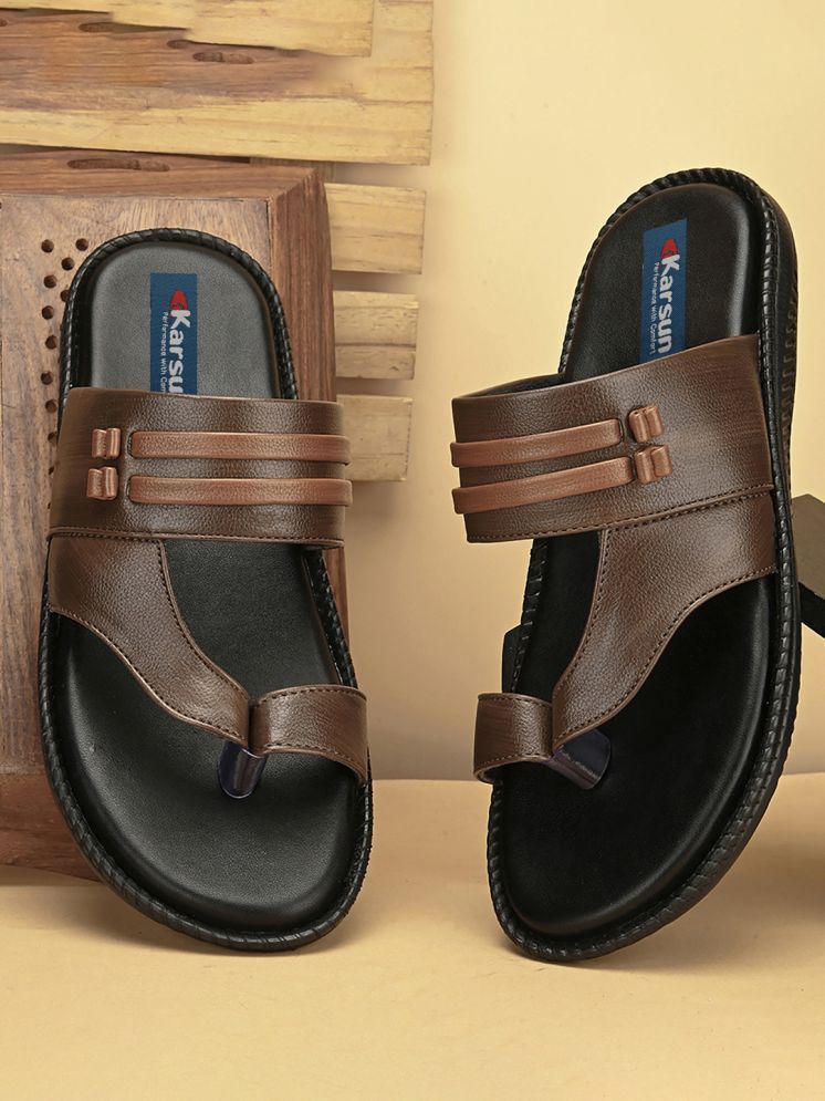     			Karsun - Brown Men's Sandals