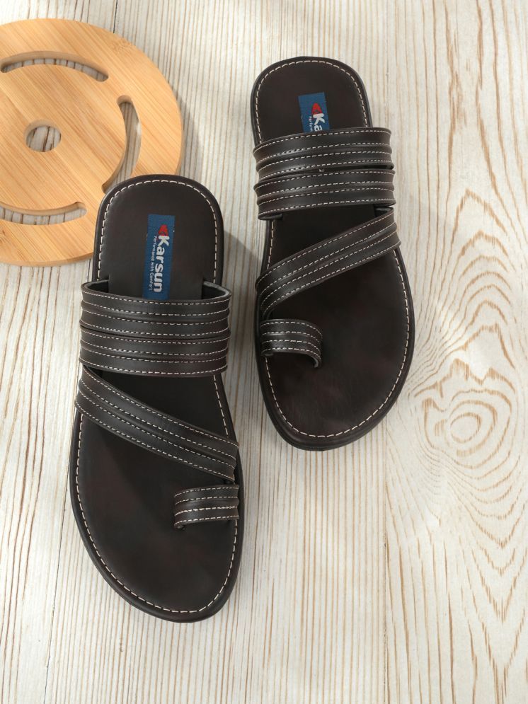     			Karsun - Brown Men's Sandals