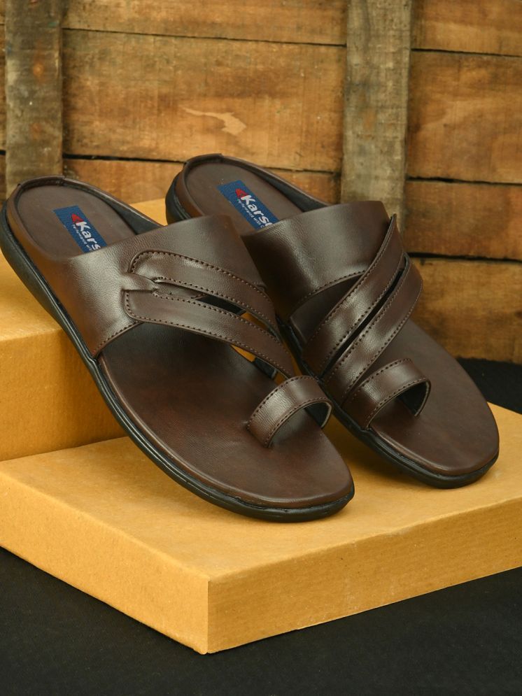     			Karsun - Brown Men's Sandals