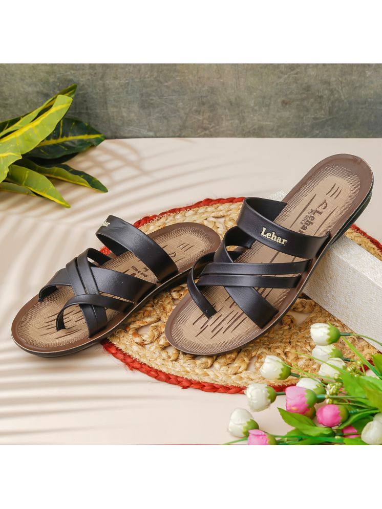     			Lehar - Brown Men's Sandals