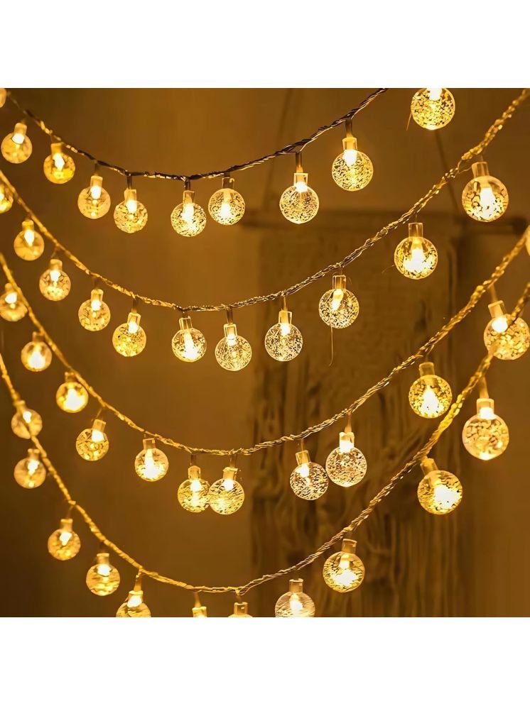     			VAIBHAVI Twenty 4X7 Yellow 3Mtr String Light ( Pack of 1 )