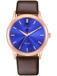 Jainx Brown Leather Analog Men's Watch