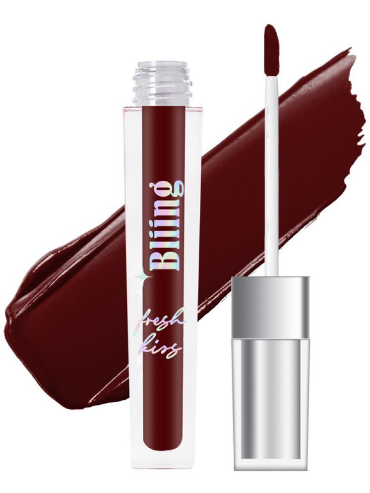     			Bliing Fresh Kiss Liquid Matte Lipstick - Long-Lasting, & Waterproof for All-Day Wear - MULBERRY