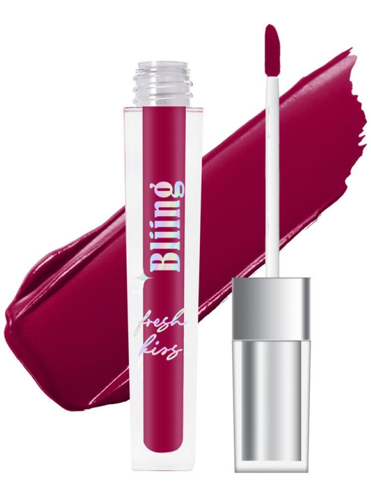     			Bliing Fresh Kiss Liquid Matte Lipstick - Long-Lasting, & Waterproof for All-Day Wear - DRAGON FRUIT