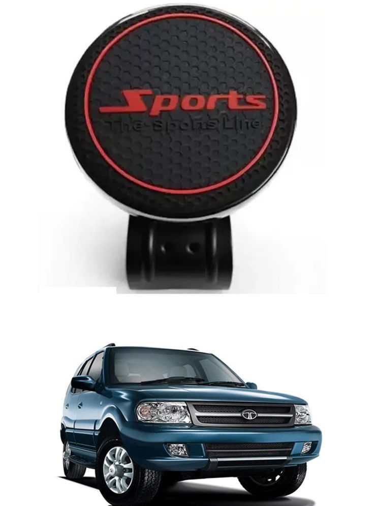     			Car New Steering Knob (Sports, Black) For Tata Safari Dicor