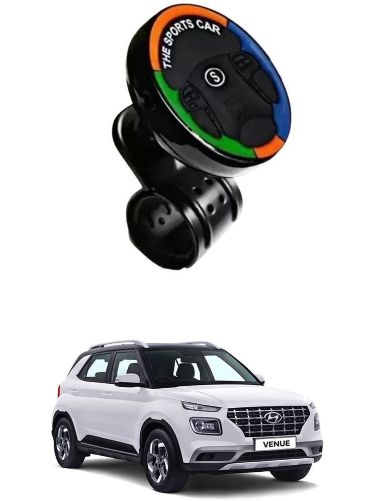     			Car Sports Steering Knob (Multicolor) For Hyundai Venue