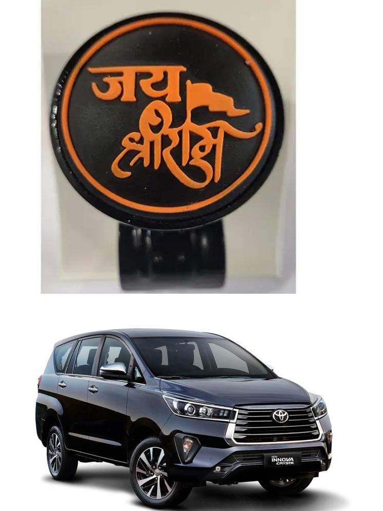     			Car Steering Knob (JAI SHRI RAM) For Toyota Innova Crysta