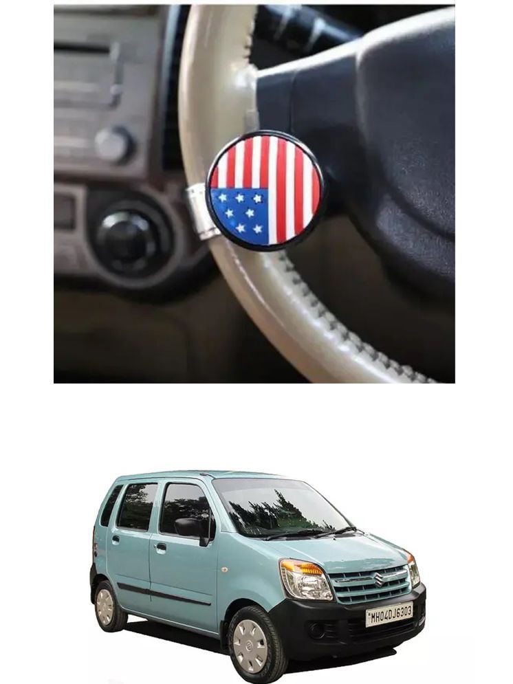     			Car USA Flag Knob (Pack Of 1) For Maruti Suzuki Old Wagnor