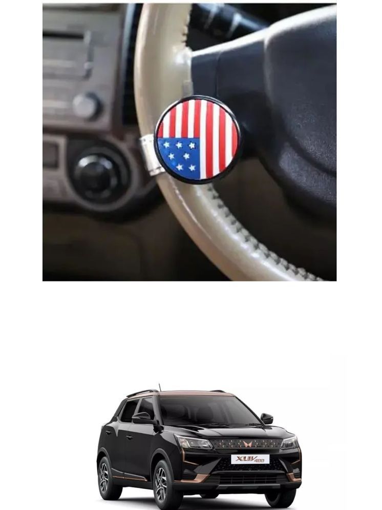     			Car USA Flag Knob (Pack Of 1) For Mahindra XUV400