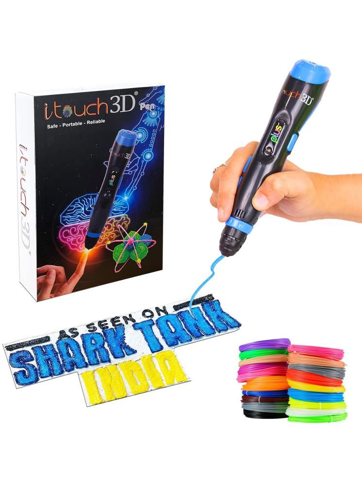     			Itouch plus 3D Penl with 20 in1-5m Filaments for art & Craft, education and designning