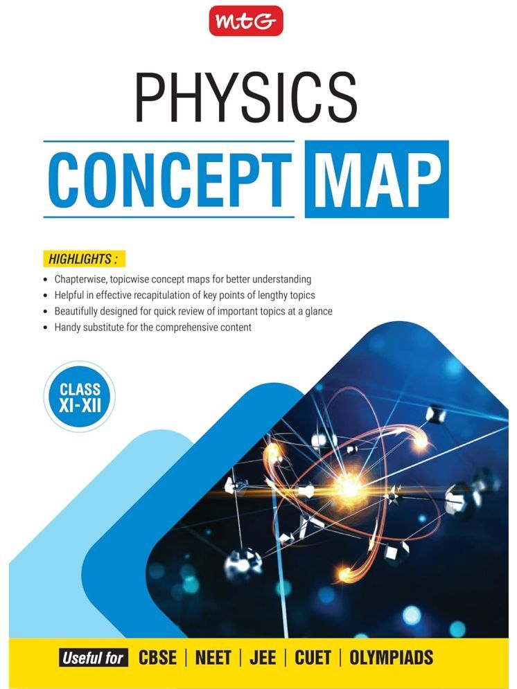     			MTG Concept Map For NEET/JEE Physics Book (Class 11th & 12th) 2025 Exam | Covers Chapterwise Topicwise Concept Map/Mind Map, Quick Review