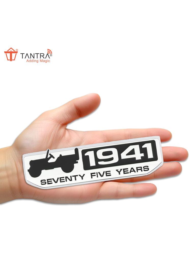     			Tantra 3D Logo In Car Sticker