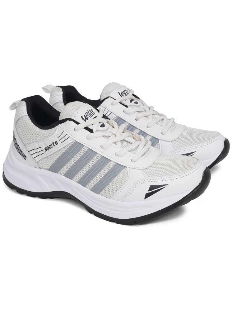     			ASIAN COSCO-13 Gray Men's Sports Running Shoes