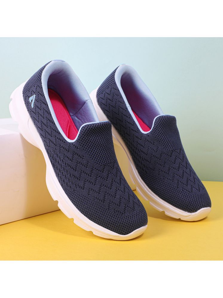     			Aqualite Navy Blue Women's Slip On