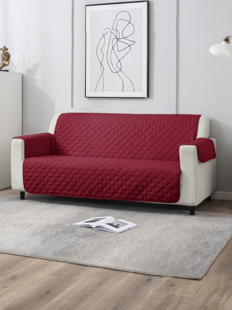     			HOKIPO 3 Seater Polyester Sofa Cover ( Pack of 1 )