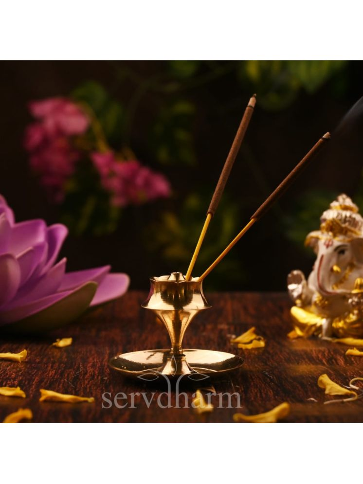     			ServDharm Incense Stick Holder Natural 20 gm ( Pack of 1 )