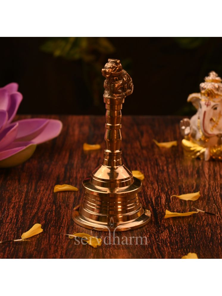     			ServDharm Pooja Bell Nandi Pooja Bell ( Pack of 1 )