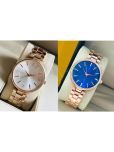 REESKY Rose Gold Metal Analog Womens Watch