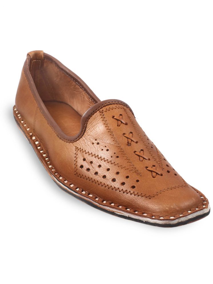     			Anjaneya Creations Tan Men's Designer Shoes