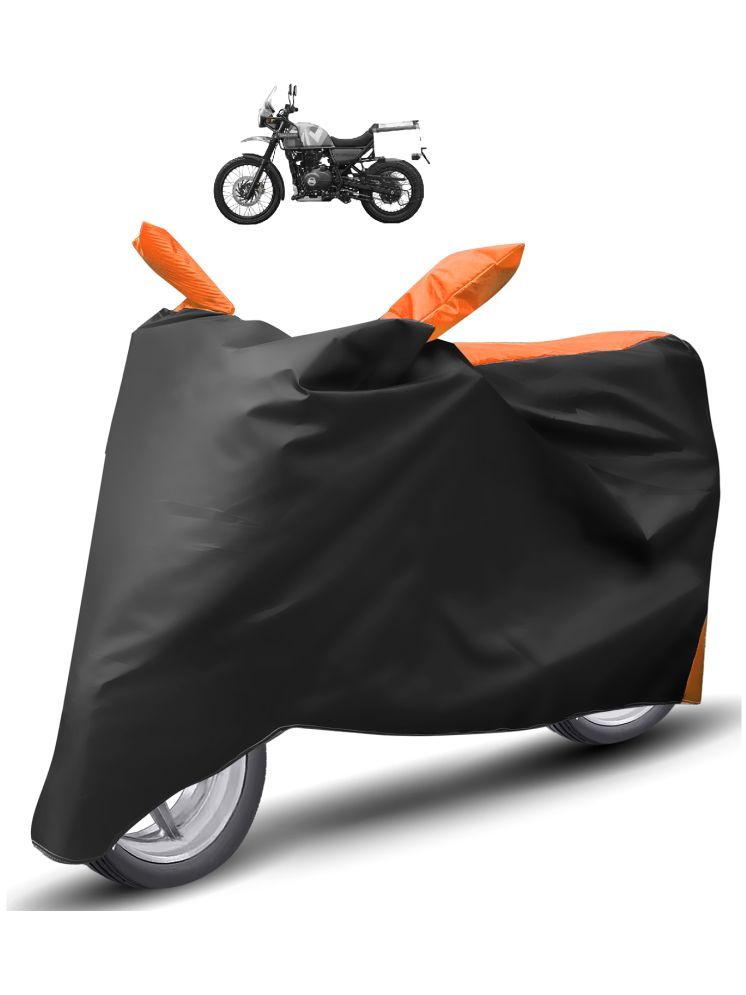     			Auto Hub Bike Body Cover for Royal Enfield Himalayan ( Pack of 1 ) , Orange