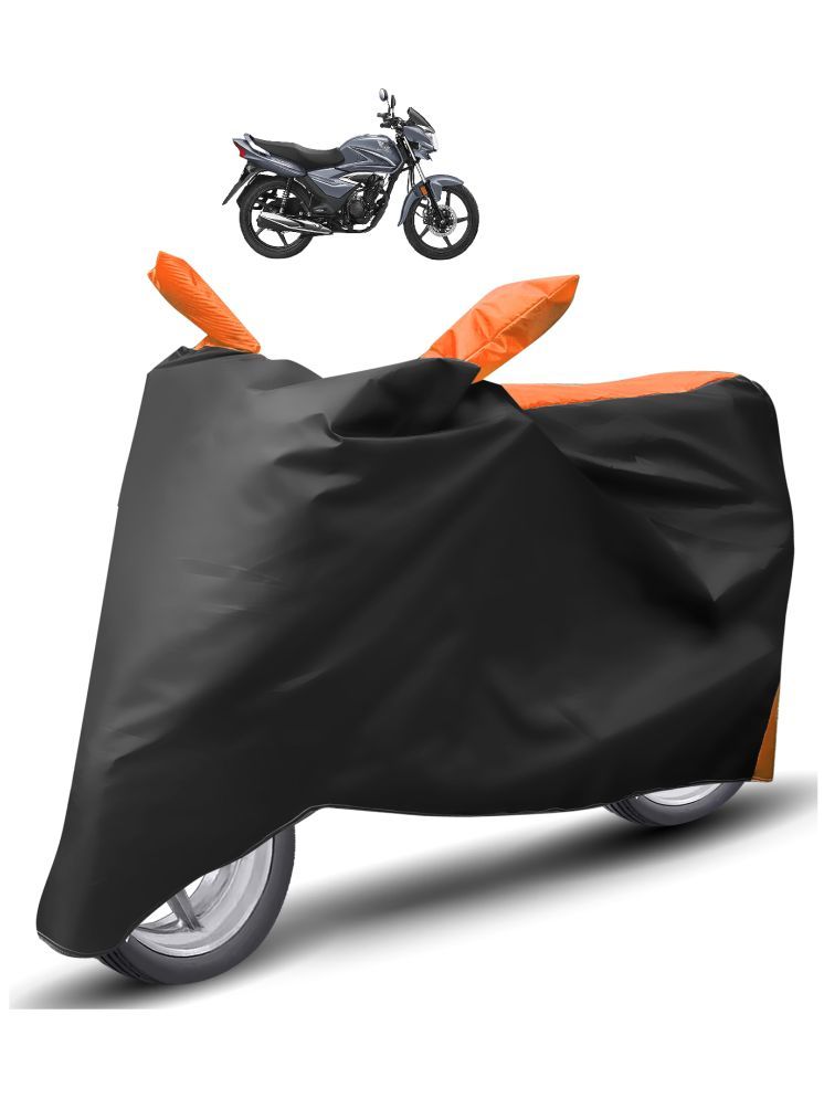     			Auto Hub Bike Body Cover for Honda SHINE ( Pack of 1 ) , Orange