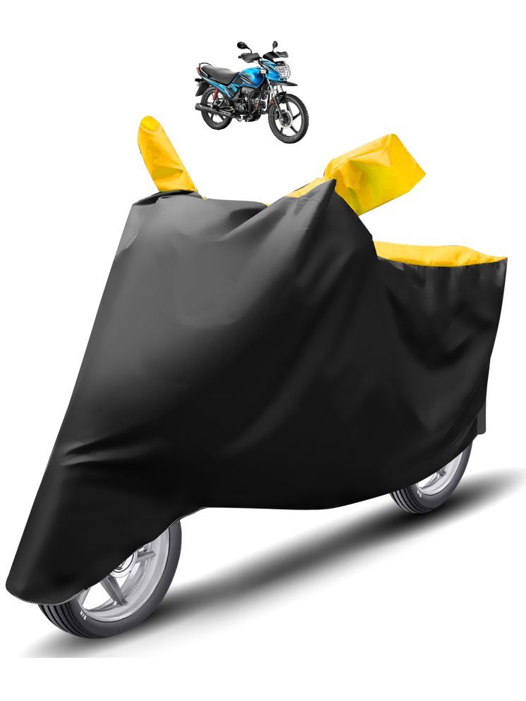     			Auto Hub Bike Body Cover for Hero Passion Pro ( Pack of 1 ) , Yellow