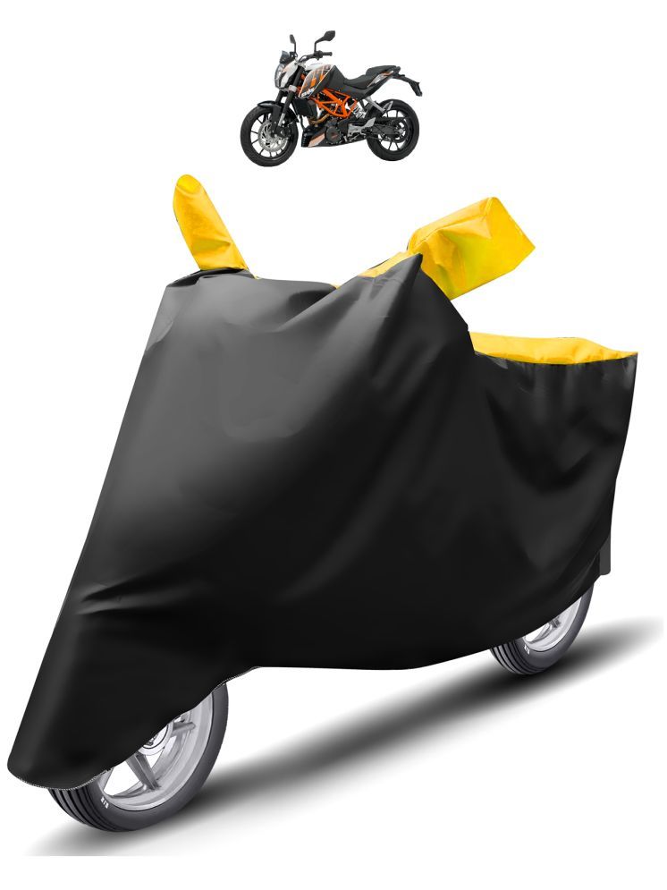     			Auto Hub Bike Body Cover for KTM Duke 390 ( Pack of 1 ) , Yellow