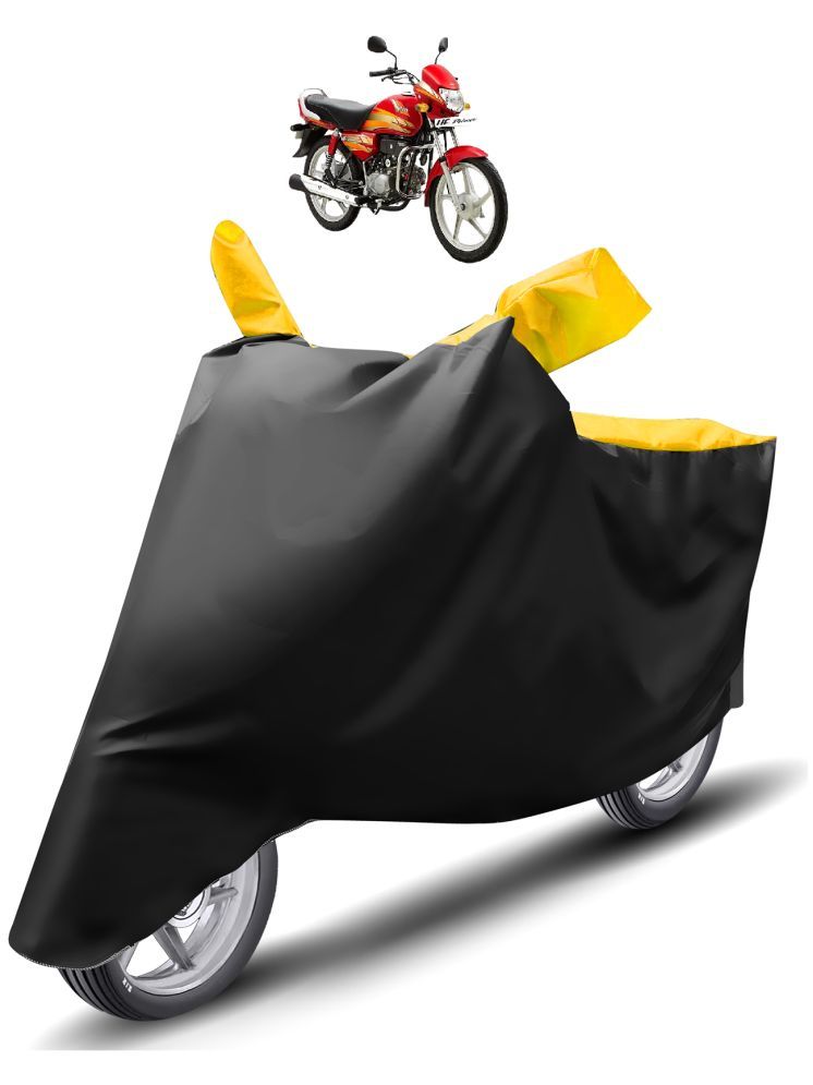     			Auto Hub Bike Body Cover for Hero HF Deluxe ( Pack of 1 ) , Yellow