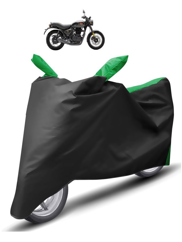     			Auto Hub Bike Body Cover for Royal Enfield All Bike Models ( Pack of 1 ) , Green