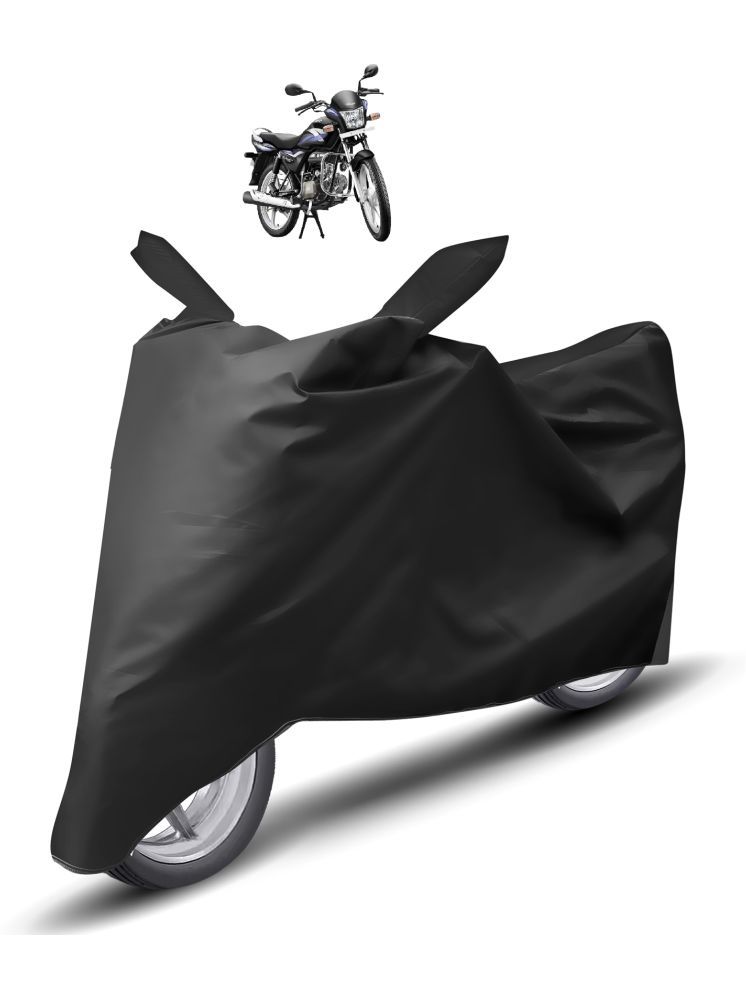     			Auto Hub Bike Body Cover for Hero Splendor Pro ( Pack of 1 ) , Black