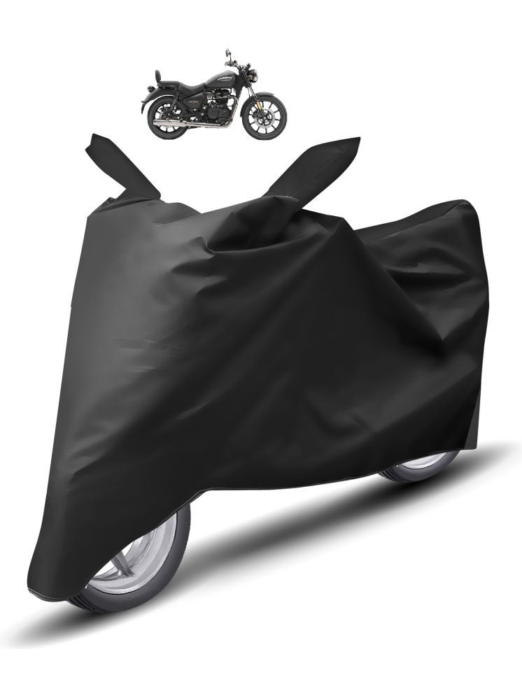     			Auto Hub Bike Body Cover for Royal Enfield All Bike Models ( Pack of 1 ) , Black