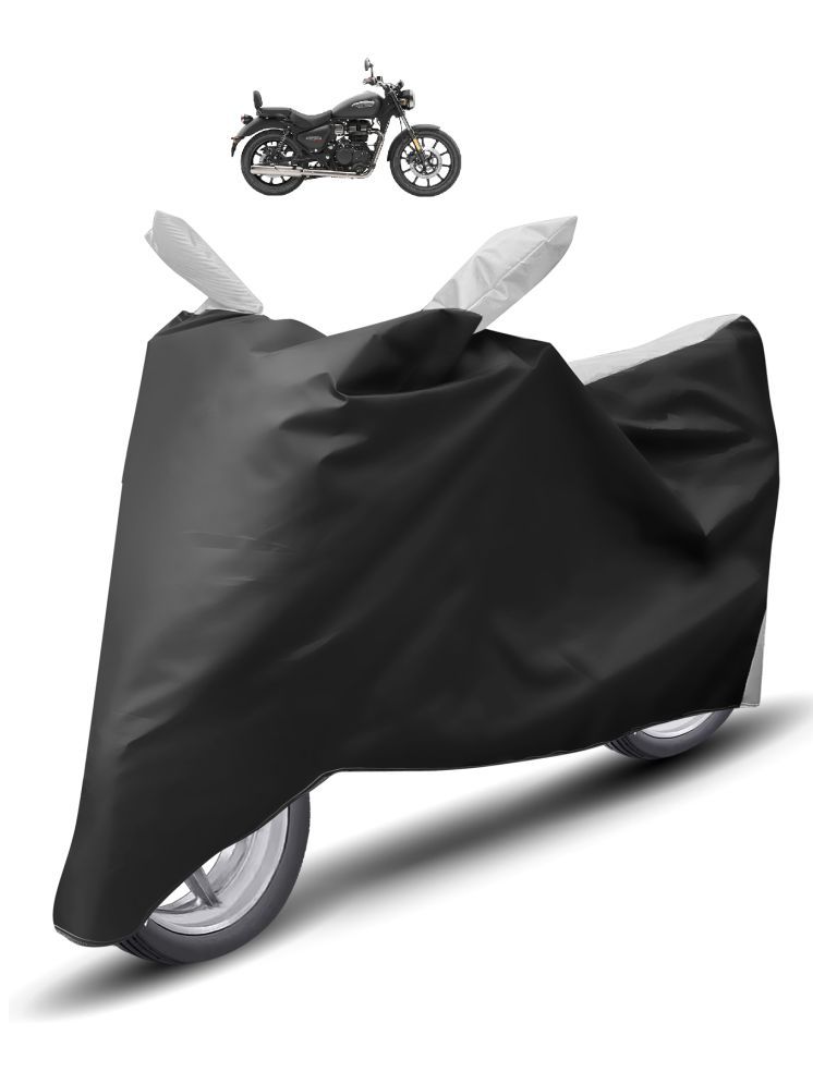     			Auto Hub Bike Body Cover for Royal Enfield All Bike Models ( Pack of 1 ) , Silver